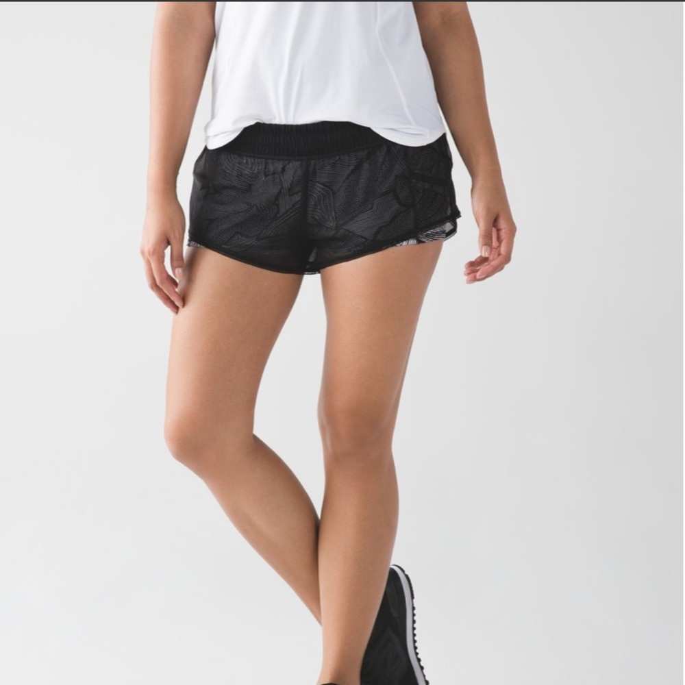 lululemon city sky run by shorts